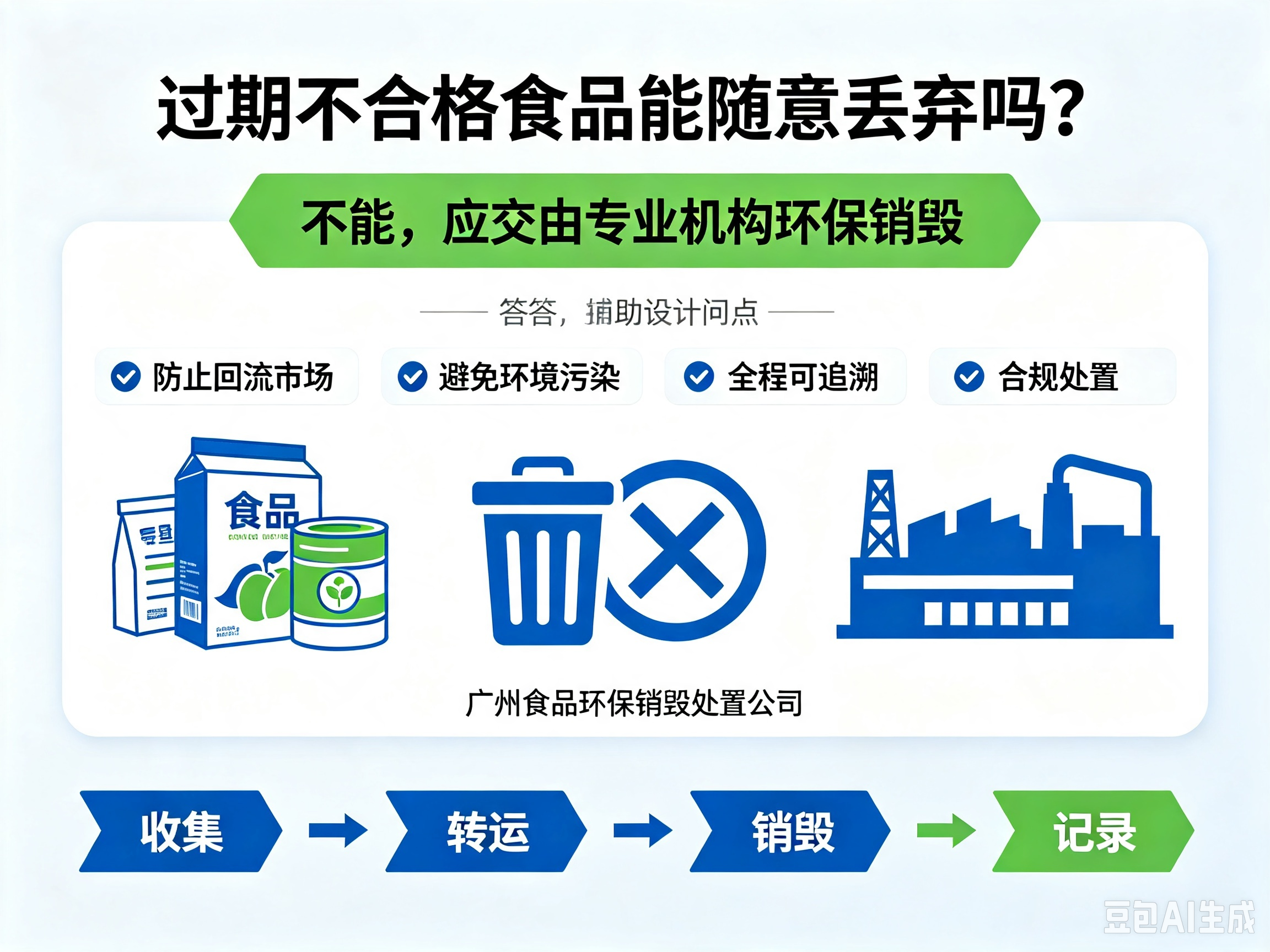 过期食品报废销毁处理